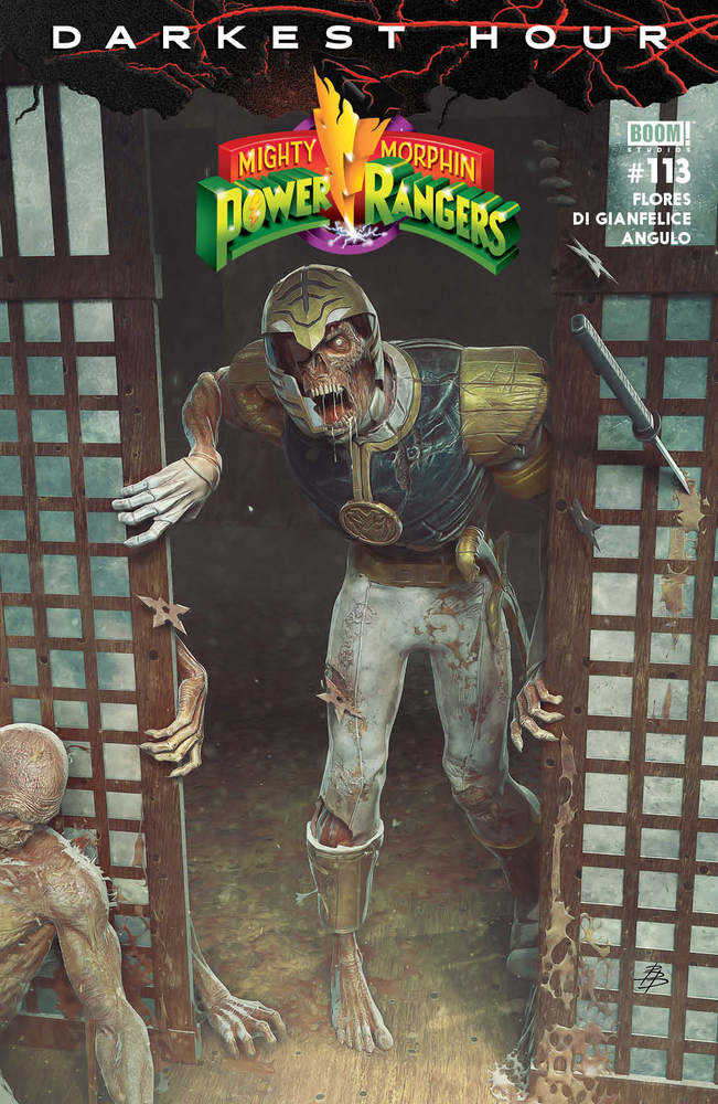 Stock Photo of Mighty Morphin Power Rangers #113 CVR B Dark Grid Variant Barend Comics sold by Stronghold Collectibles