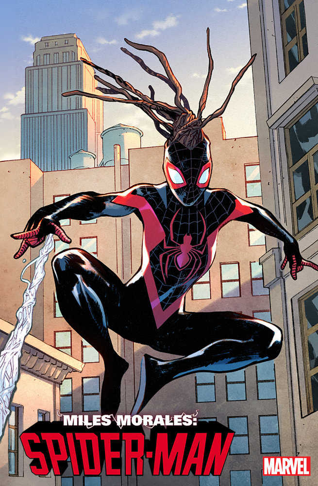 Stock photo of Miles Morales: Spider-Man 11 Sara Pichelli New Champions Variant Comicssold by Stronghold Collectibles