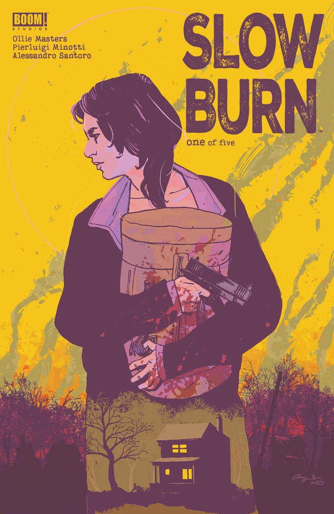 Stock Photo of Slow Burn #1 (Of 5) CVR B Variant Azaceta Comics sold by Stronghold Collectibles