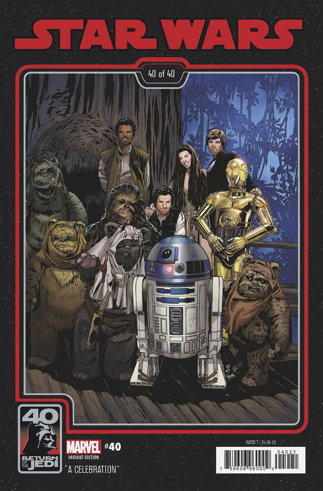 Stock Photo of Star Wars #40 Sprouse Return Of Jedi 40th Anniversary Variant Comics sold by Stronghold Collectibles