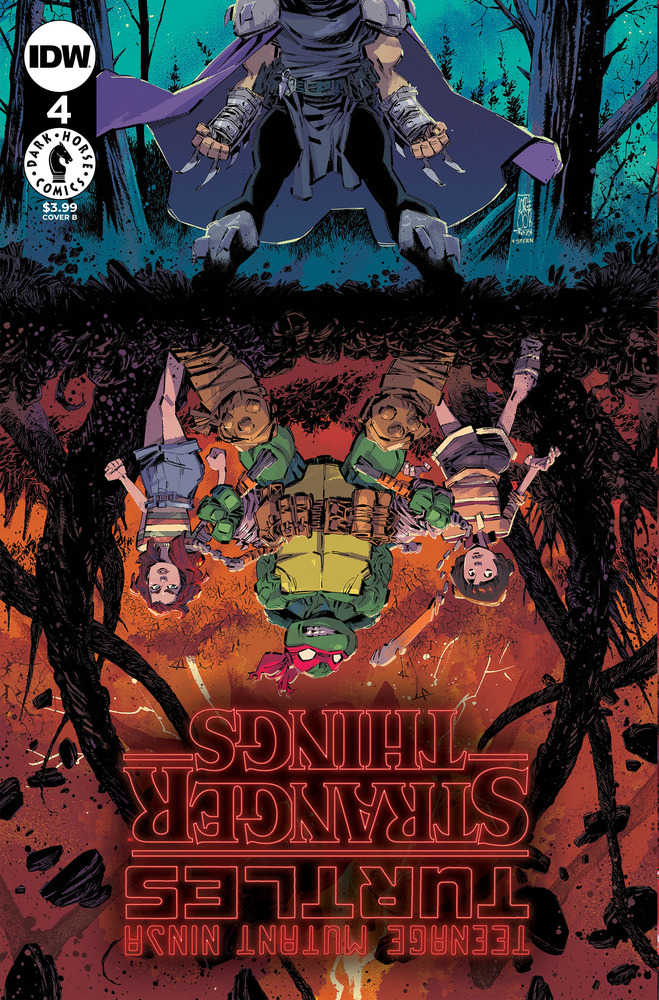 Stock Photo of Teenage Mutant Ninja Turtles X Stranger Things #4 CVR B Corona Comics sold by Stronghold Collectibles