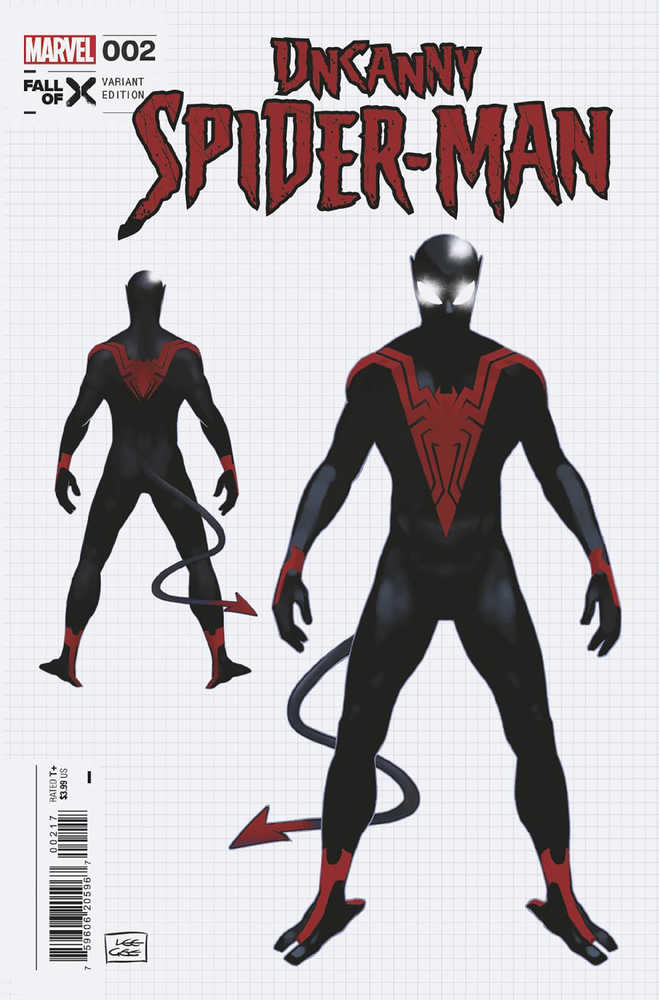 Stock Photo of Uncanny Spider-Man #2 1:10 Lee Garbett Design Variant Comics sold by Stronghold Collectibles