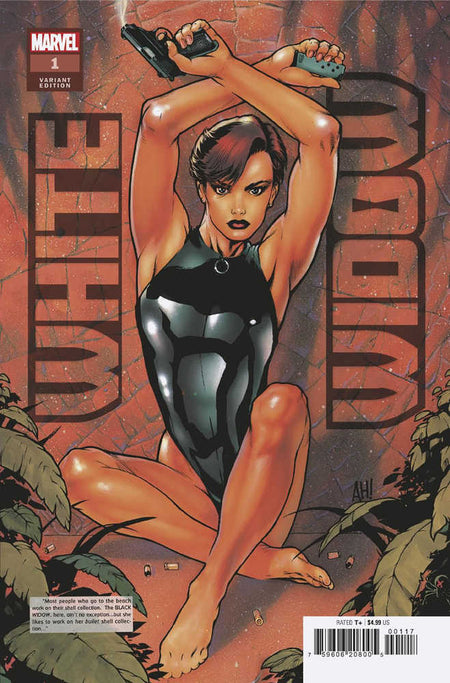 Stock Photo of White Widow #1 1:25 Adam Hughes Hidden Gem Variant Comics sold by Stronghold Collectibles