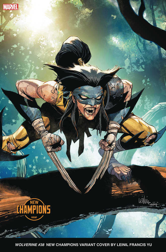 Stock photo of Wolverine #38 Leinel Yu New Champions Variant Comics sold by Stronghold Collectibles