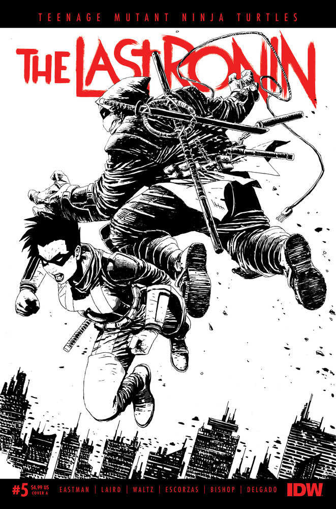 Stock Photo of Teenage Mutant Ninja Turtles The Last Ronin #5 Reissue CVR A Escorzas  Comics sold by Stronghold Collectibles
