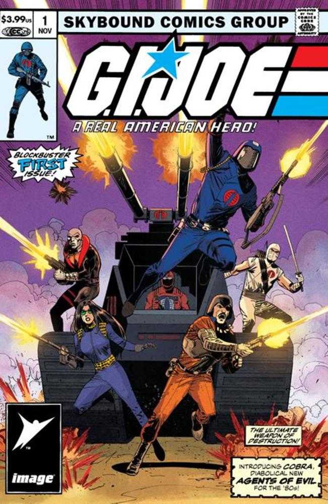 Stock photo of G.I. Joe A Real American Hero #1 (One Shot) CVR B Pat Oliffe Larry Hama Cut Variant Comics sold by Stronghold Collectibles