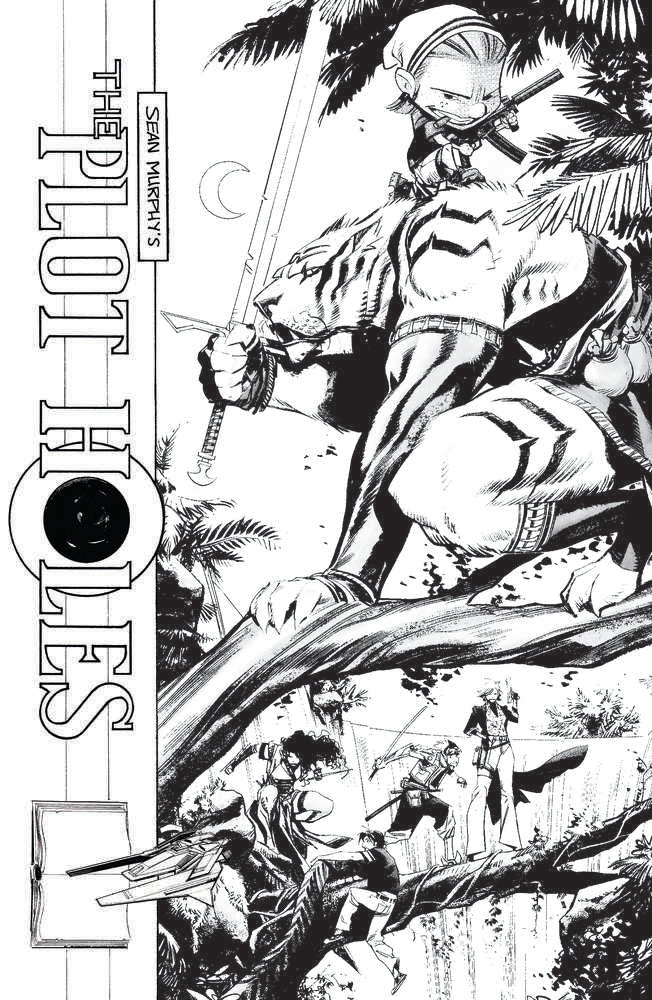 Stock Photo of Plot Holes #2 (Of 5) CVR F 1:10 Black & White Murphy Comics sold by Stronghold Collectibles