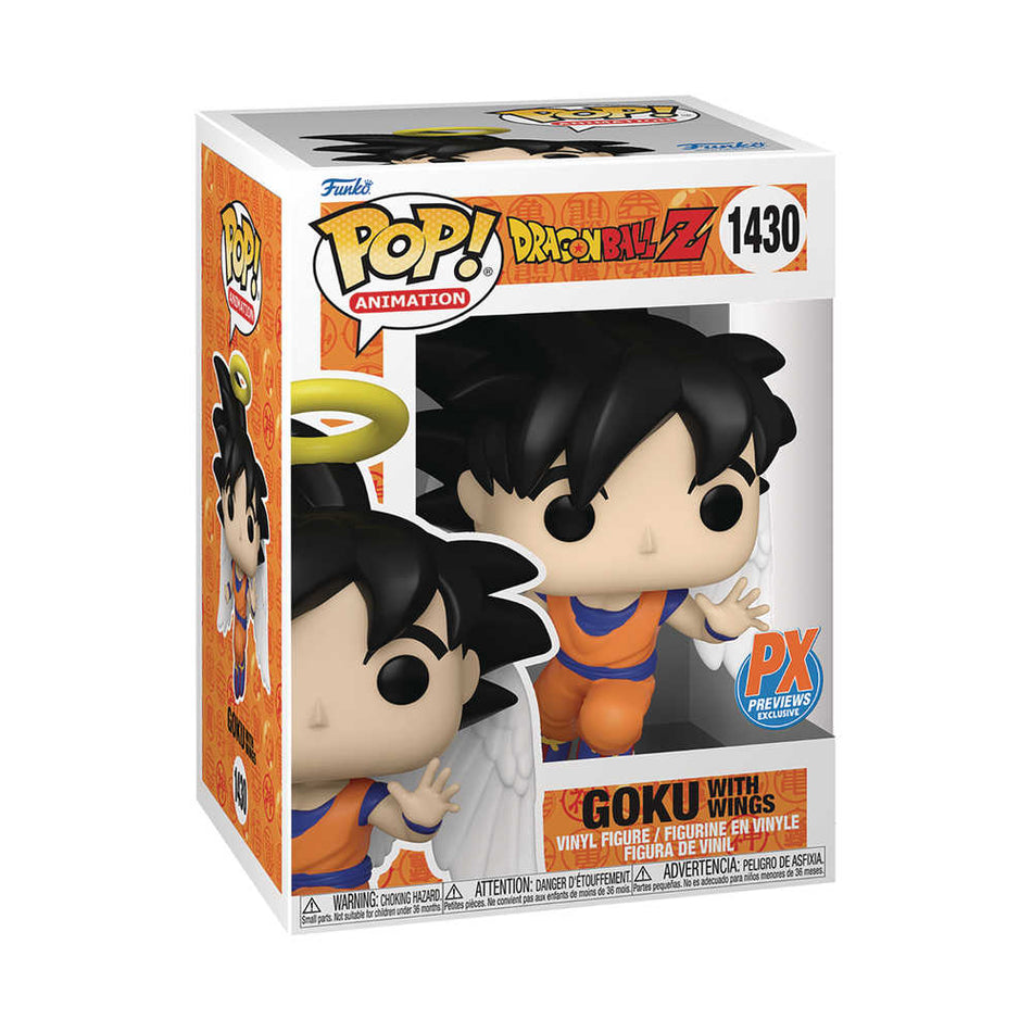 Stock Photo of Pop Animation Dragonball Z Angel Goku Toys and Models sold by Stronghold Collectibles