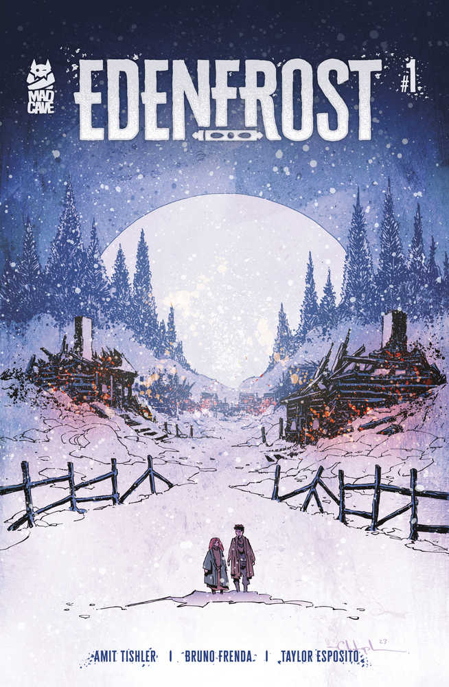 Stock photo of Edenfrost #1 (Of 4) CVR B Christopher Mitten Variant Comics sold by Stronghold Collectibles