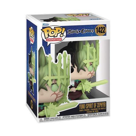 Stock photo of Pop Animation Black Clover Yuno Zephyr Vinyl Figure Toys and Models sold by Stronghold Collectibles