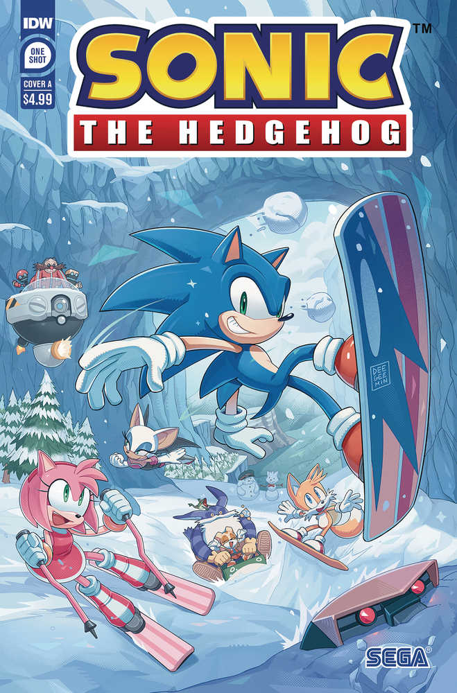 Stock photo of Sonic The Hedgehog Winter Jam One Shot #1 CVR A Kim Comics sold by Stronghold Collectibles