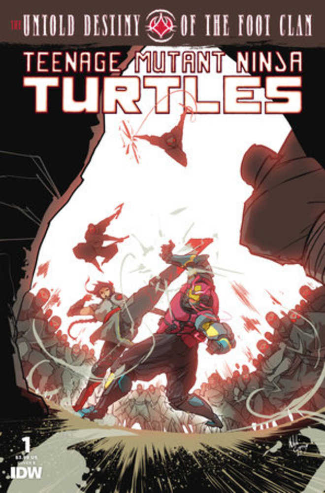 Stock Photo of Teenage Mutant Ninja Turtles Untold Destiny Of Foot Clan #1 CVR B Cizmeija IDW Publishing Comics sold by Stronghold Collectibles of Acadiana, Lafayette, Louisiana.