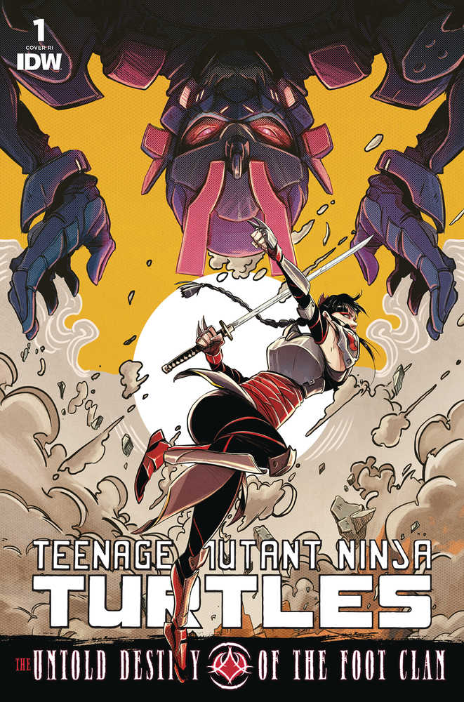 Stock Photo of Teenage Mutant Ninja Turtles Untold Destiny Of Foot Clan #1 CVR D 1:10 Santtos IDW Publishing Comics sold by Stronghold Collectibles of Acadiana, Lafayette, Louisiana.