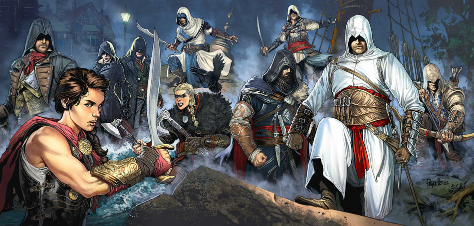 Stock photo of Assassins Creed Visionaries #1 (Of 4) CVR J Gatefold Variant Comics sold by Stronghold Collectibles
