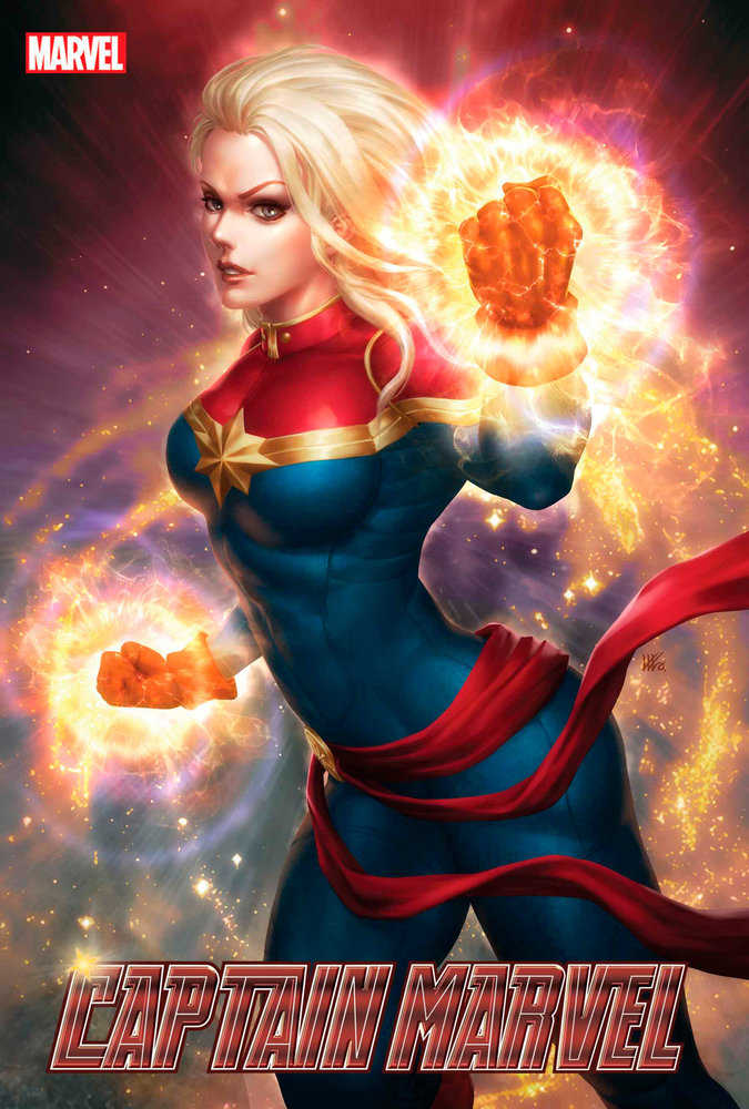 Stock Photo of Captain Marvel 2 Kendrick Lim Captain Marvel Variant Comics sold by Stronghold Collectibles