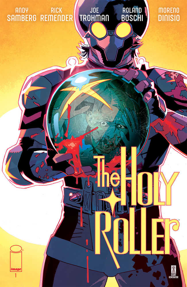 Stock Photo of Holy Roller #1 CVR A Roland Boschi Comics sold by Stronghold Collectibles