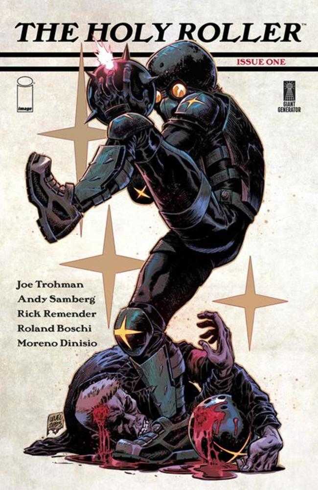 Stock Photo of Holy Roller #1 CVR E Inc 1:20 Brian Level Variant Comics sold by Stronghold Collectibles