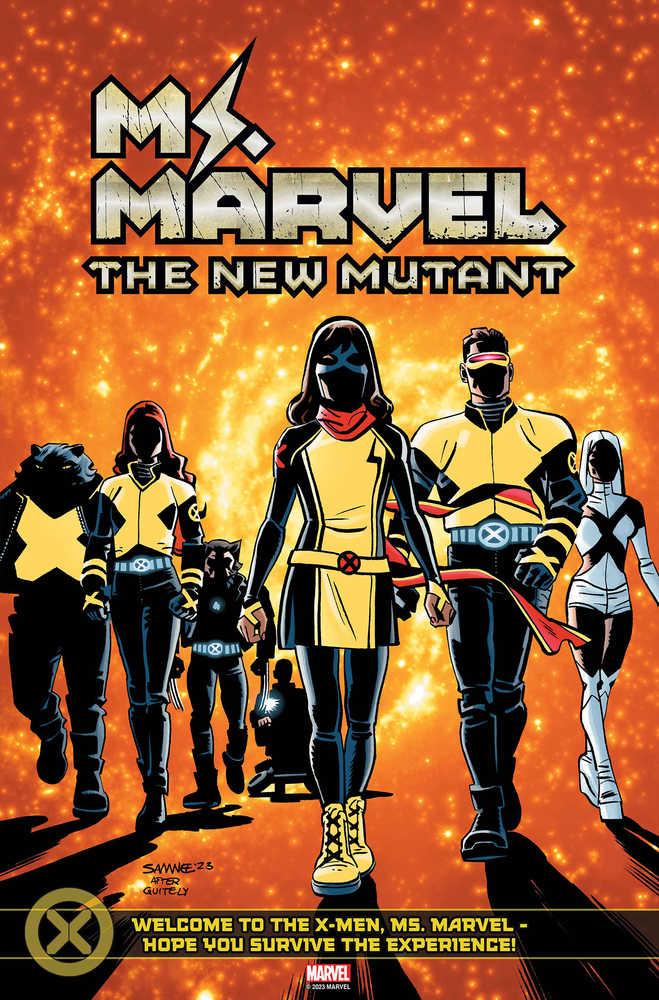 Stock photo of Ms Marvel New Mutant #4 Chris Samnee Team Homage Variant Comics sold by Stronghold Collectibles