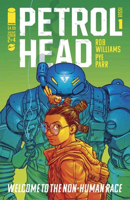 Stock Photo of Petrol Head #1 CVR B Pye Parr Green Variant Comics sold by Stronghold Collectibles