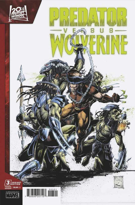 Stock photo of Predator vs Wolverine #3 Whilce Portacio Variant Comics sold by Stronghold Collectibles
