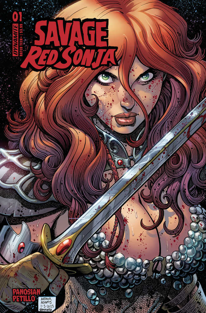 Stock Photo of Savage Red Sonja #1 CVR C Adams Comics sold by Stronghold Collectibles