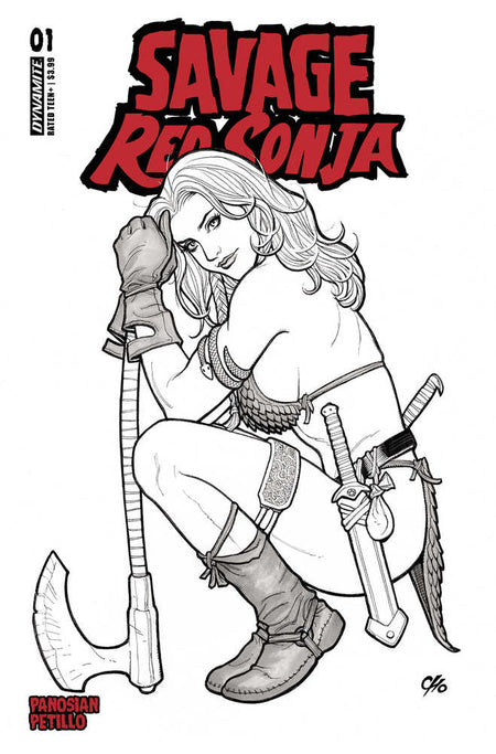 Stock Photo of Savage Red Sonja #1 CVR H 1:15 Variant Edition Cho Line Art Comics sold by Stronghold Collectibles