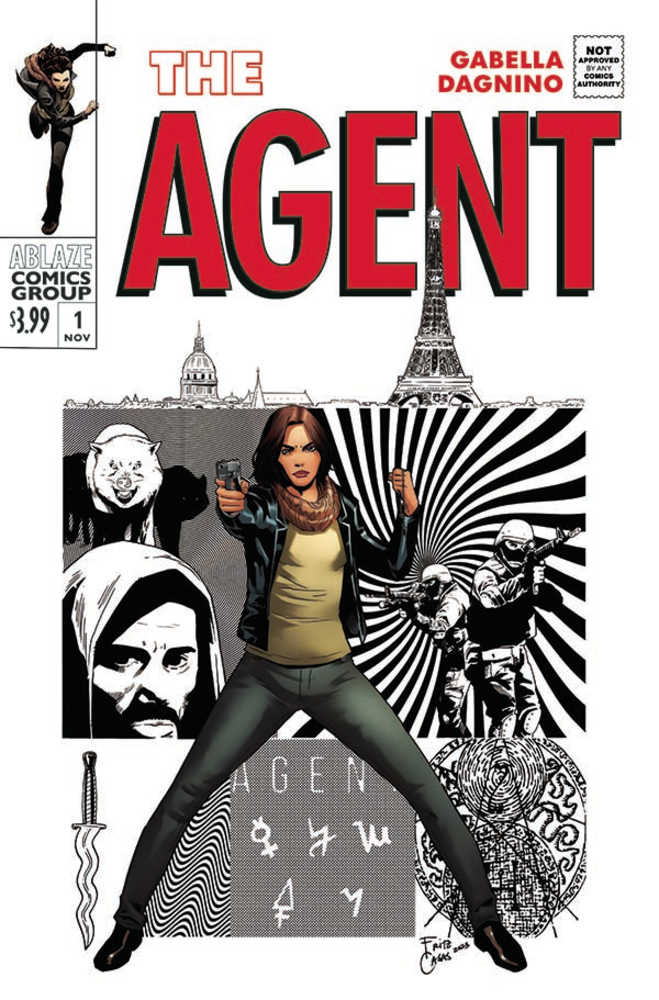 Stock Photo of Agent #1 CVR D Fritz Casas Shield Homage Comics sold by Stronghold Collectibles