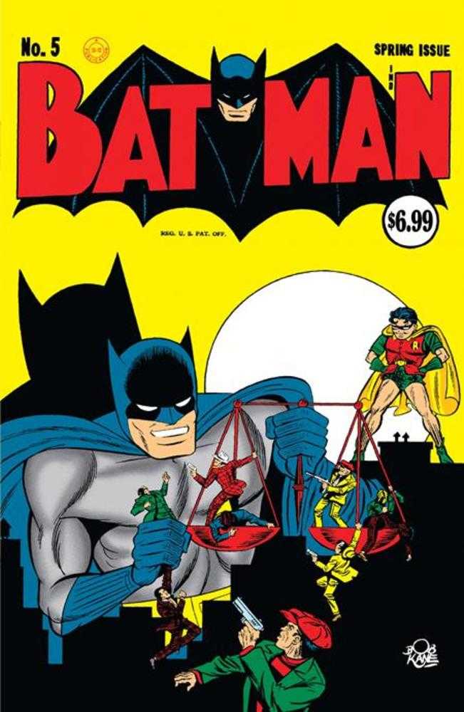 Stock Photo of Batman #5 Facsimile Edition CVR A Bob Kane Comics sold by Stronghold Collectibles