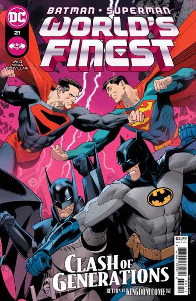 Stock Photo of Batman Superman Worlds Finest #21 CVR A Dan Mora Comics sold by Stronghold Collectibles