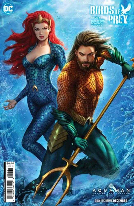 Stock Photo of Birds Of Prey #4 CVR D Sun Khamunaki Aquaman And The Lost Kingdom Card Stock Variant Comics sold by Stronghold Collectibles