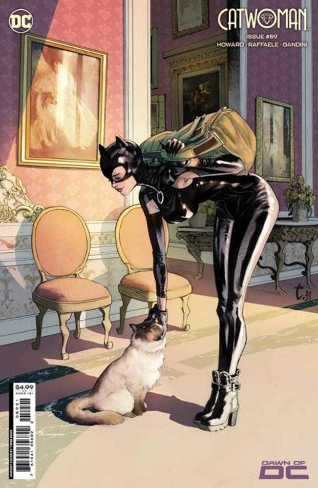 Stock Photo of Catwoman #59 CVR B Tirso Cons Card Stock Variant Comics sold by Stronghold Collectibles