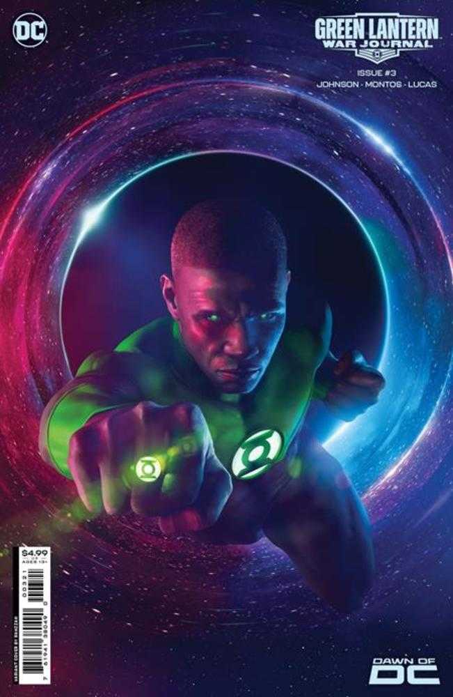 Stock Photo of Green Lantern War Journal #3 CVR B Rahzzah Card Stock Variant Comics sold by Stronghold Collectibles