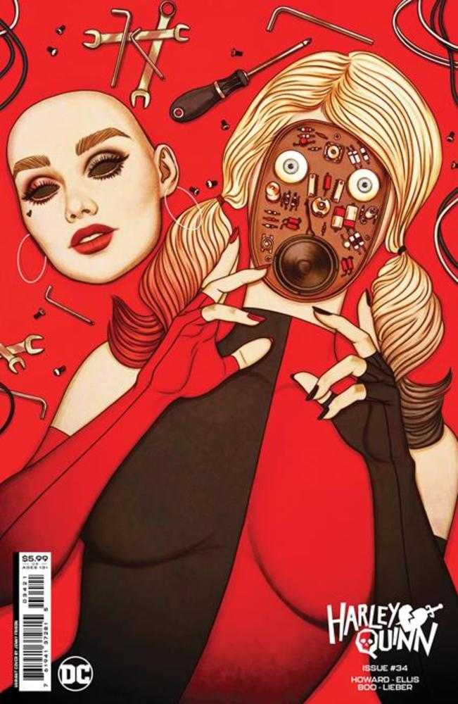 Stock photo of Harley Quinn #34 CVR B Jenny Frison Card Stock Variant Comics sold by Stronghold Collectibles