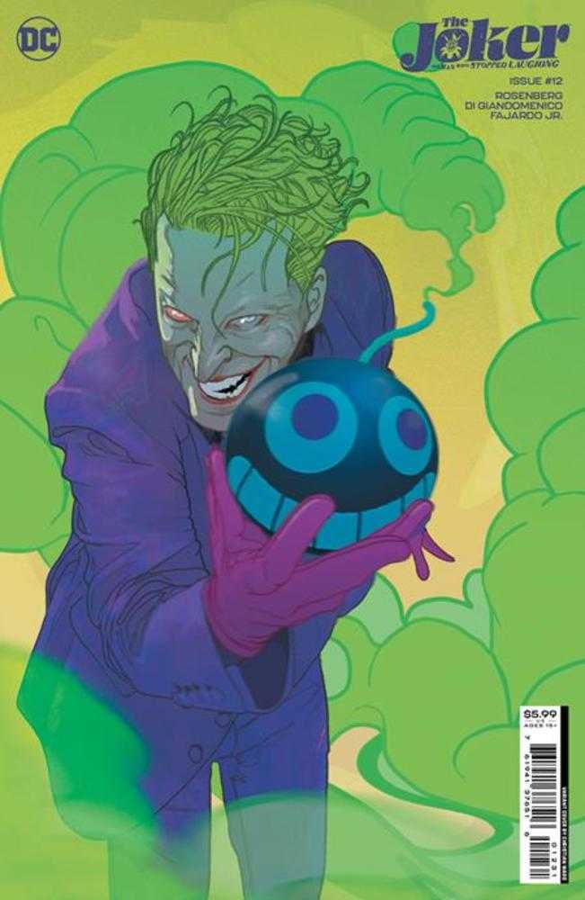 Stock Photo of Joker The Man Who Stopped Laughing #12 CVR C Christian Ward Variant Comics sold by Stronghold Collectibles