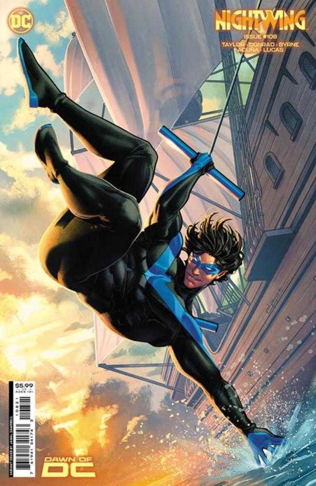 Stock Photo of Nightwing #108 CVR B Jamal Campbell Card Stock Variant Comics sold by Stronghold Collectibles