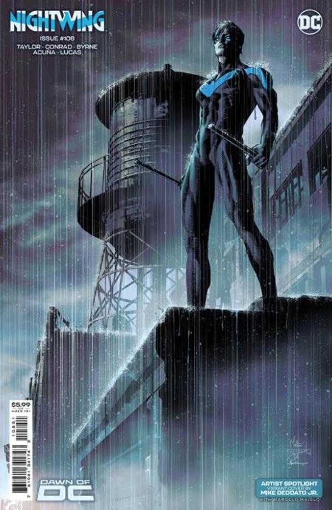 Stock Photo of Nightwing #108 CVR D Mike Deodato Jr Artist Spotlight Card Stock Variant Comics sold by Stronghold Collectibles