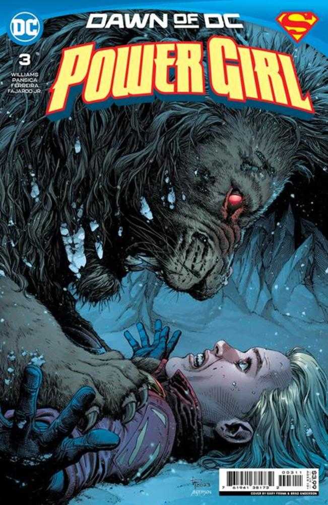 Stock photo of Power Girl #3 CVR A Gary Frank Comics sold by Stronghold Collectibles