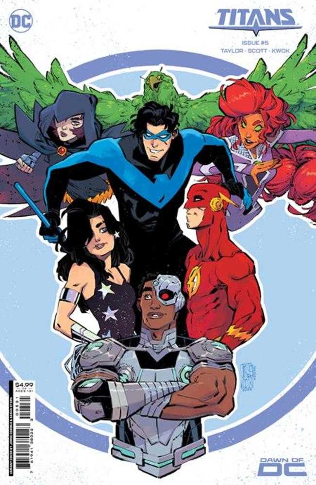 Stock Photo of Titans #5 CVR C Jorge Corona Card Stock Variant Comics sold by Stronghold Collectibles