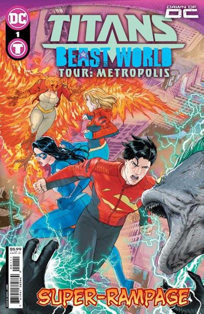 Stock Photo of Titans Beast World Tour Metropolis #1 (One Shot) CVR A Mikel Janin Comics sold by Stronghold Collectibles