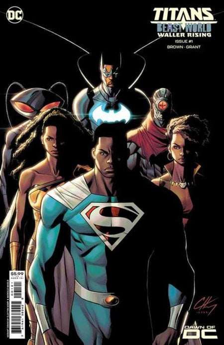 Stock Photo of Titans Beast World Waller Rising #1 (One Shot) CVR B Clayton Henry Card Stock Variant Comics sold by Stronghold Collectibles