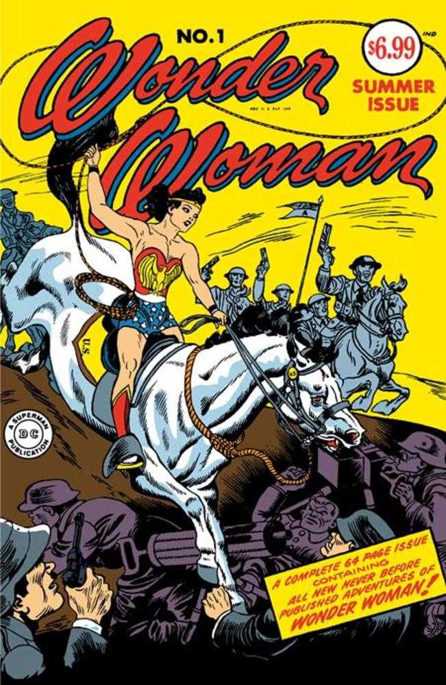 Stock Photo of Wonder Woman #1 (1942) Facsimile Edition CVR A Harry G Peter Comics sold by Stronghold Collectibles