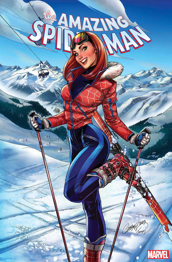 Stock Photo of Amazing Spider-Man 40 J.S. Campbell Ski Chalet Variant [GW] Comics sold by Stronghold Collectibles