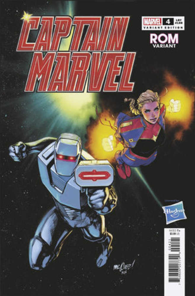 Stock photo of Captain Marvel #4 David Marquez Rom Variant Comics sold by Stronghold Collectibles