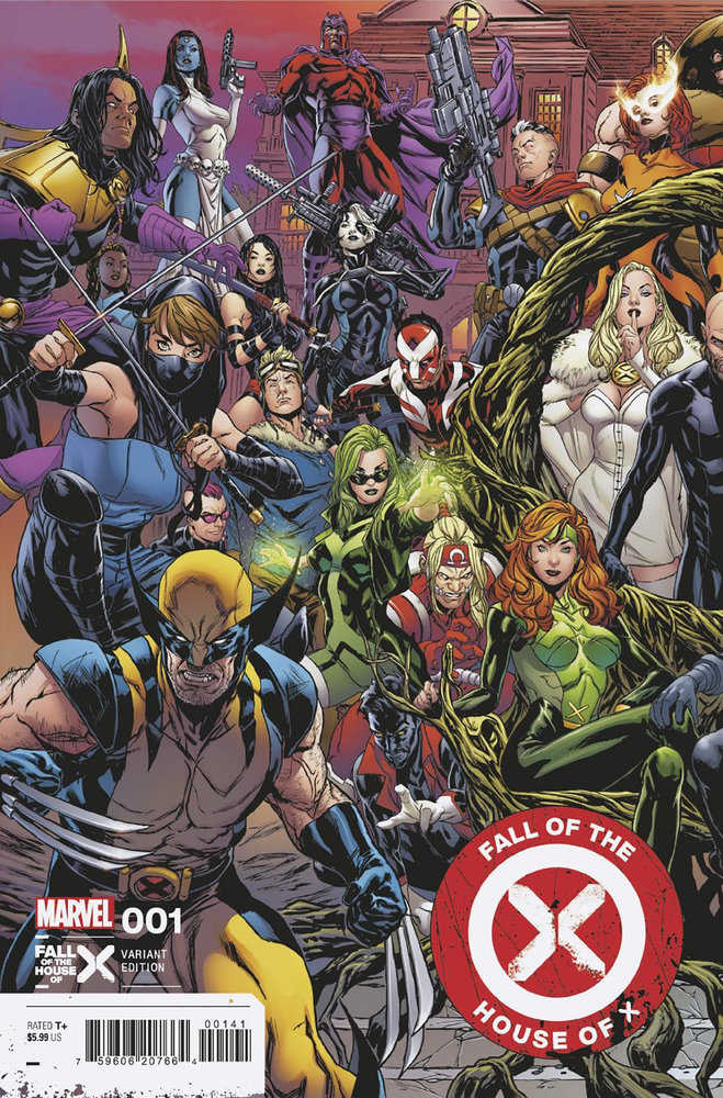 Stock photo of Fall of the House of X 1 Mark Brooks Connecting Variant [FHX] Comics sold by Stronghold Collectibles