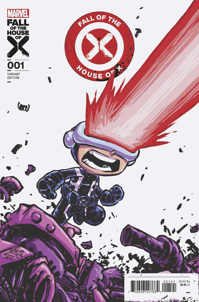 Stock photo of Fall of the House of X 1 Skottie Young Variant [FHX] Comics sold by Stronghold Collectibles