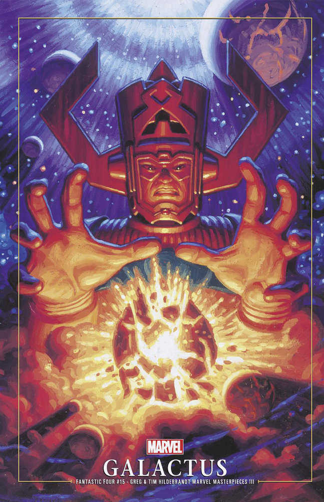 Stock photo of Fantastic Four 15 Greg And Tim Hildebrandt Galactus Marvel Masterpieces III Variant Comics sold by Stronghold Collectibles