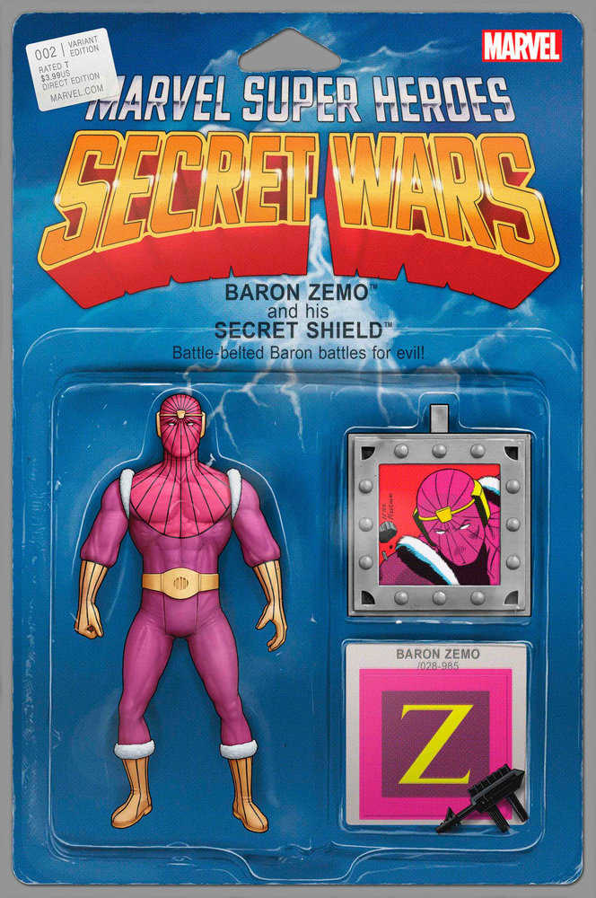 Stock photo of Marvel Super Heroes Secret Wars: Battleworld 2 John Tyler Christopher Action Figure Variant Comics sold by Stronghold Collectibles
