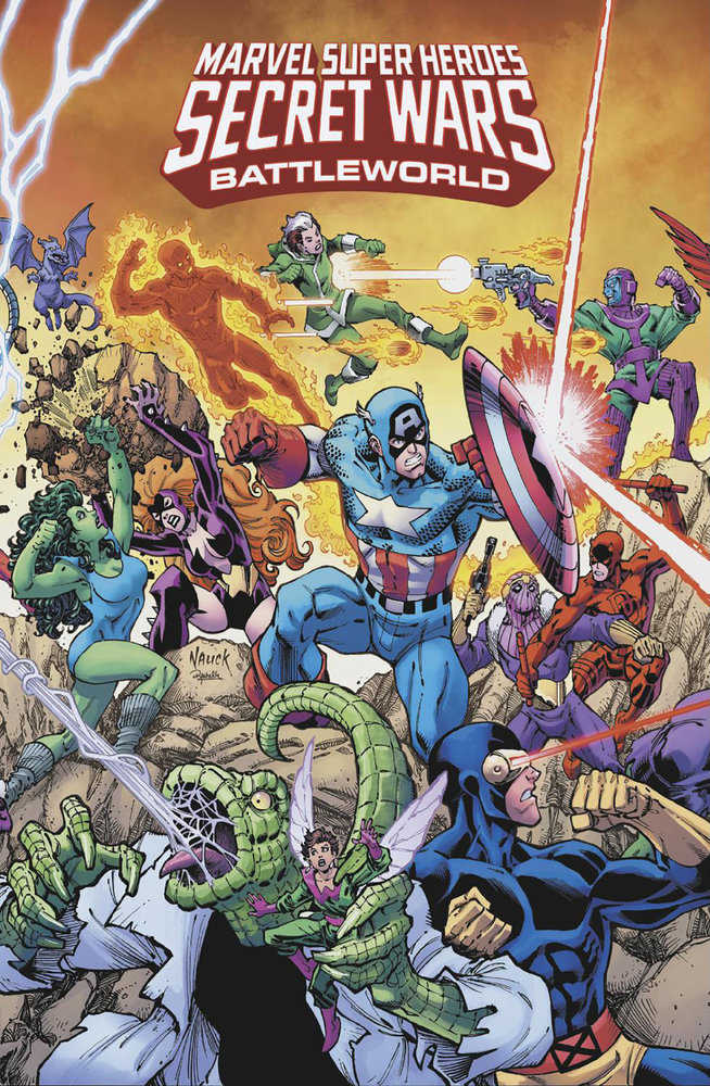 Stock photo of Marvel Super Heroes Secret Wars: Battleworld 2 Todd Nauck Connecting Variant Comics sold by Stronghold Collectibles