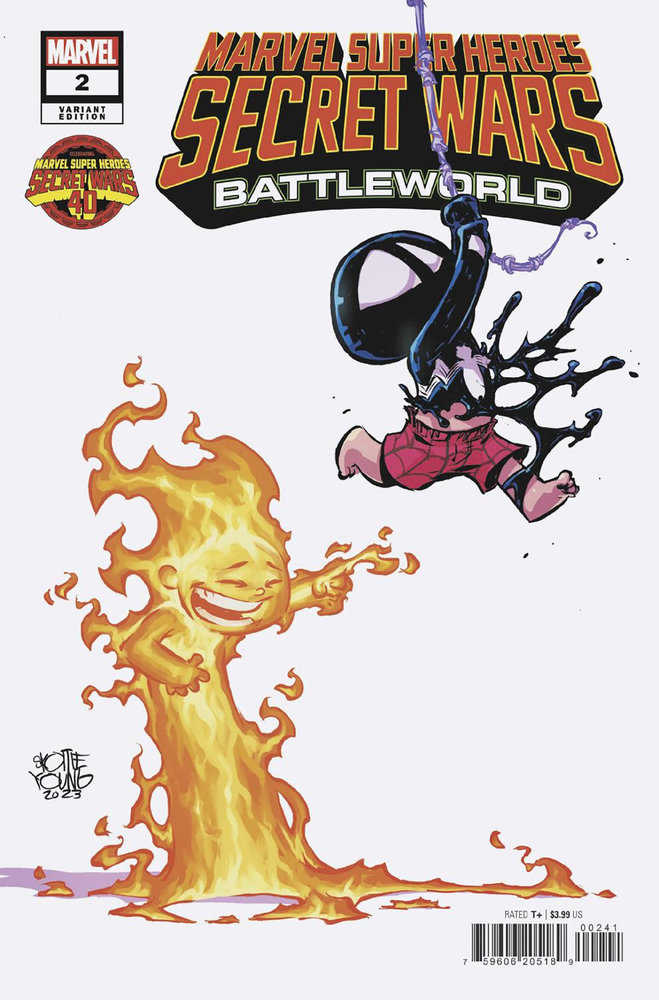 Stock photo of Marvel Super Heroes Secret Wars: Battleworld 2 Skottie Young Variant Comics sold by Stronghold Collectibles