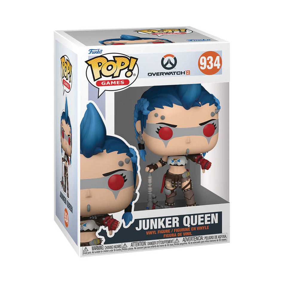 Stock photo of Pop Games Overwatch 2 Junker Queen Vinyl Figure Toys and Models sold by Stronghold Collectibles